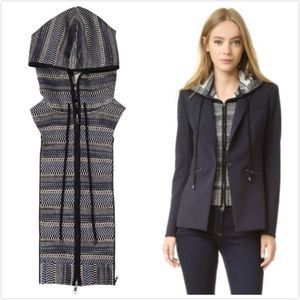 Veronica Beard Black and White Dickey